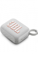 JBL Bluetooth Speaker GO4 Water/Dust Proof IP67 White