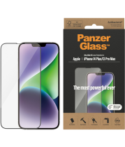 PanzerGlass Apple iPhone 14 Plus/13 Pro Max Tempered Glass Ultra Wide Fit Antibacterial Black