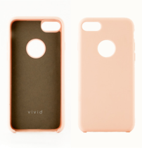 Vivid Case Silicone iPhone 7 Soft Pink