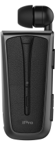 iPro Bluetooth Headset RH219s Retractable Vibration Black-Gray