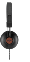 House of Marley Wired Headphones Positive Vibration 2 Signature Black