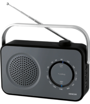 Sencor Portable FM/AM Radio Receiver SRD 2100 B