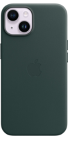Apple Leather Case iPhone 14 with MagSafe Forest Green