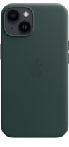 Apple Leather Case iPhone 14 with MagSafe Forest Green