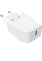 Muvit Travel Charger USB 2.4A 12W 100% Recyclable White
