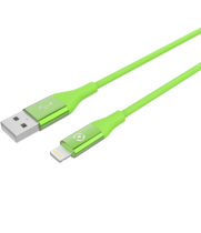 Celly Color Data Cable Extra Strong Lightning Usb Green