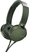 Sony Headphones MDR-XB550AP Green