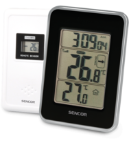 Sencor Wireless Thermometer Black SWS 25 BS