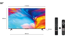 TCL 50P635 TV 50'' 4Κ HDR with GOOGLE TV